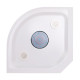 Душовий бокс Lidz Tani SB100x100.SAT.LOW.GR, скло тоноване 4 мм SD00055511