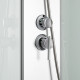Lidz Душовий бокс Tani SB90x90.SAT.HIGH.FR, скло Frost 4 мм