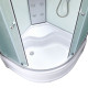Lidz Гідромасажний бокс Tani SBM90x90.SAT.HIGH.FR, скло Frost 4 мм