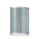 Lidz Гідромасажний бокс Tani SBM90x90.SAT.LOW.FR, скло Frost 4 мм