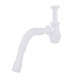 Lidz Сифон для раковини (WHI) 60 08 E003 00 (вихід 50 мм) без випуска
