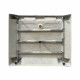 Lidz Душова кабіна Wawel SC100x80.SAT.LOW.FR, скло Frost 5 мм + Душовий піддон KAPIELKA ST100x80х14 (LWASC10080SLFSET)