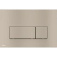 Кнопка смыва ALCA PLAST для скрытых систем инсталляции, прямоугольная, NICKEL-мат M57-N-M