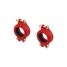 Meibes Комплект з'єднань DN 80 x DN 100 PN10 (2 шт., в ізоляції, Victaulic) (M66258.634)