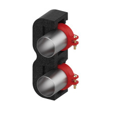Meibes Комплект перехідників в ізоляції Victaulic-зварка DN 100 x DN 80 PN10 (2 шт.) (M66258.674)