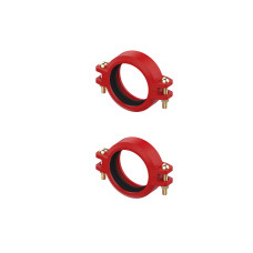 Meibes Кінцевики для насосних груп FL-UK/FL-MK Victaulic DN 40 x DN 40 PN10 (2 шт) (M66259.21)