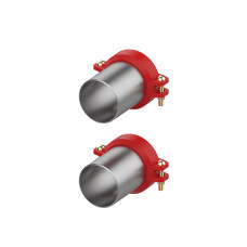 Meibes Комплект перехідників Victaulic-зварка DN 200 x DN 200 PN10 (2 шт.) (M66259.972)