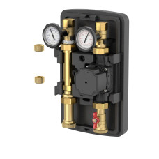 Meibes Насосна група DN25 MeiFlow Top S UC-M, пряма з насосом Wilo Yonos PICO Plus 25/1-6, під теплолічильник (M66911.10ZWI)