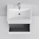 Тумба з раковиною, підвісна, 65 см, 2 ящика AM.PM M85-FHX0652-WC0652WG38 X-Joy