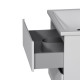 Тумба з раковиною, підвісна, 65 см, 2 ящика AM.PM M85-FHX0652-WC0652WG38 X-Joy