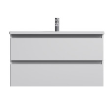 Тумба з раковиною, підвісна, 100 см, 2 ящика AM.PM M85-FHX1002-WC1002WG38 X-Joy