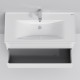 Тумба з раковиною, підвісна, 100 см, 2 ящика AM.PM M85-FHX1002-WC1002WG38 X-Joy