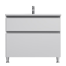 Тумба з раковиною, підлогова, 100 см, 2 ящика AM.PM M85-FSX1002-WC1002WG38 X-Joy
