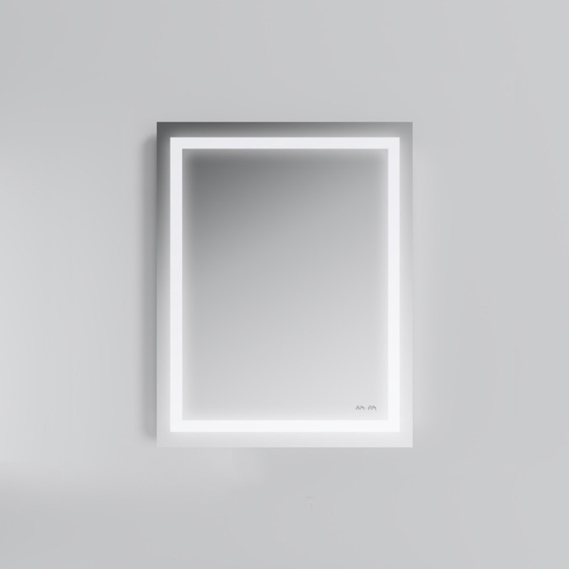Дзеркало з LED-підсвічуванням по периметру, 55 см AM.PM GEM M91AMOX0551WG38