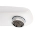 Змішувач для умивальника Mixxus Premium Patrick 001 гайка (White) (MI5853)