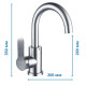 Змішувач для кухні Mixxus DAX-011 (MI5990)