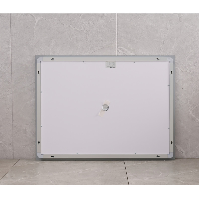 Дзеркало Mixxus LIGHT MR01-80x60 з Led Touch, Anti-fog, димером, регулятором яскравості, годинником