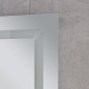 Дзеркало Mixxus LIGHT MR01-70x50 з Led Touch, Anti-fog, димером, регулятором яскравості, годинником