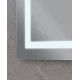 Дзеркало Mixxus WARM MR02-100x70 з Led Touch, Anti-fog, димером, регулятором яскравості, годинником
