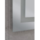 Дзеркало Mixxus HARD MR06-50x80 з Led Touch, Anti-fog, димером, регулятором яскравості, годинником