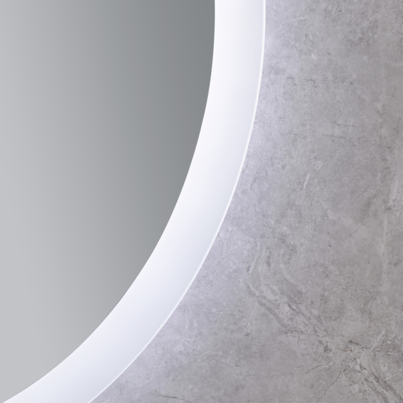 Дзеркало Mixxus PLAIN MC10-60 з Led Touch, Anti-fog, димером, регулятором яскравості, годинником (M