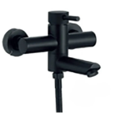 Змішувач для ванни MIXXUS SUS-009 (EURO) BLACK з нерж. сталі SUS304 (кол. чорний) (MI6044)