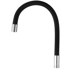 Вилив для змішувача гнучкий Mixxus SPO-06.SUS Refl.Black (MI6066)
