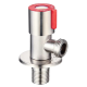 Кран для підключення сантехприладів Mixxus VAL-02-1/2x1/2 з нерж.ст. SUS304 (крас.)(УП.БЛІСТЕР) (MI