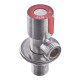 Кран для підключення сантехприладів Mixxus VAL-02-1/2x1/2 з нерж.ст. SUS304 (крас.)(УП.БЛІСТЕР) (MI