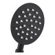 Ручний душ Mixxus SH-01.SUS Black з нерж. сталі (MI6119)