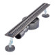 Душовий трап з нерж. сталі SUS304 Mixxus Drain-05-50-Slim Black (30x500мм) (Чорний) (MI6168)