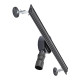 Душовий трап з нерж. сталі SUS304 Mixxus Drain-05-60-Slim Black (30x600 мм) (Чорний) (MI6169)