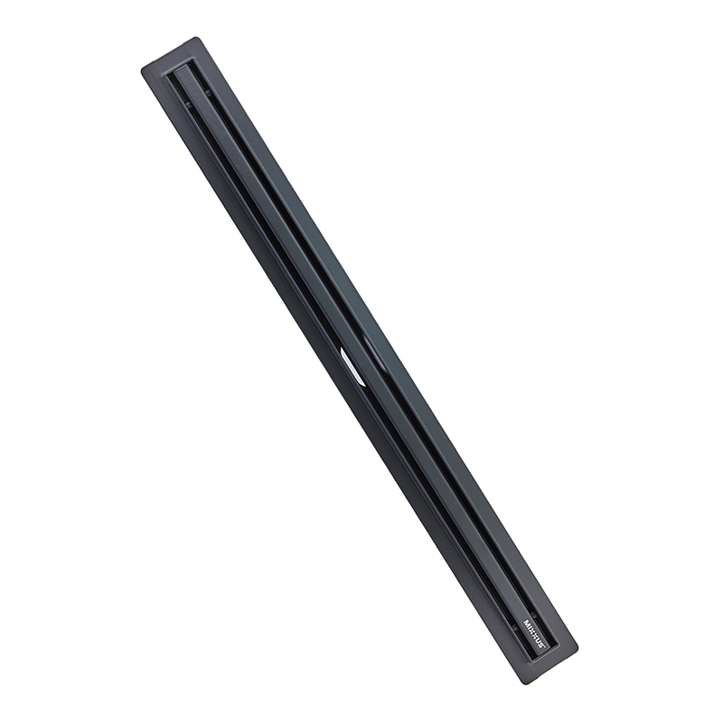 Душовий трап з нерж. сталі SUS304 Mixxus Drain-05-60-Slim Black (30x600 мм) (Чорний) (MI6169)