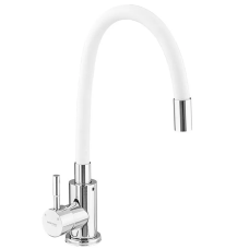 Змішувач для кухні Mixxus SUS-011 Chrome Refl.White (нерж. сталь) (MI6233)