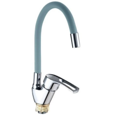 Змішувач для кухні Mixxus YUB4-181 Reflector Gray з сірим силіконовим виливом (MI6483)