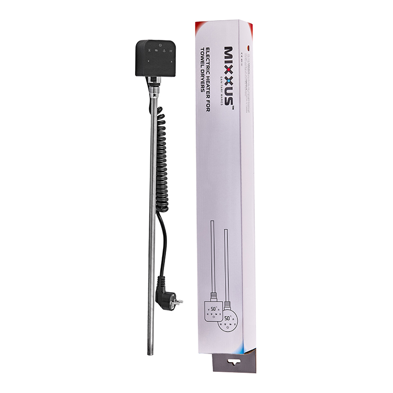 ТЕН електричний Mixxus TEH-0206 BLACK для сушарок рушників 600W (колір чорний) (MI6632)
