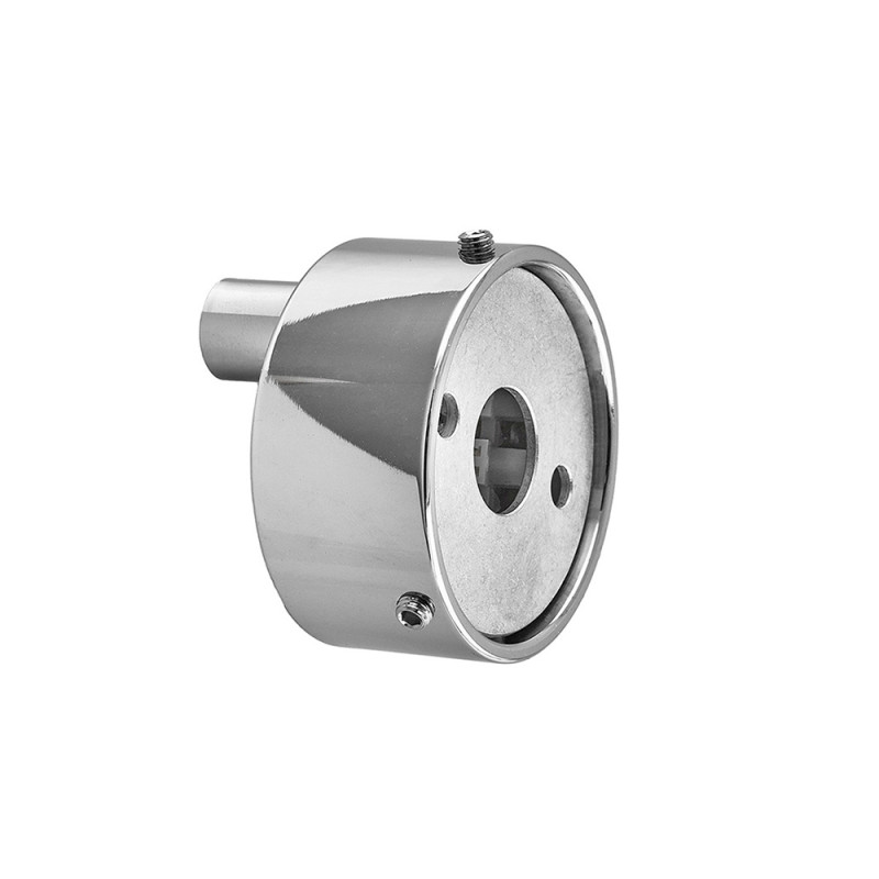 Чашка декоративна Mixxus TCC-01 CHROME (кругла) для маскування кабелю (колір хром) (MI6637)