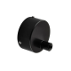 Чашка декоративна Mixxus TCC-01 BLACK (кругла) для маскування кабелю (колір чорний) (MI6638)