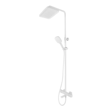 Душова колона Mixxus Premium VIRGO 009-J WHITE з термостичним змішувачем,3 функції (MI6648)