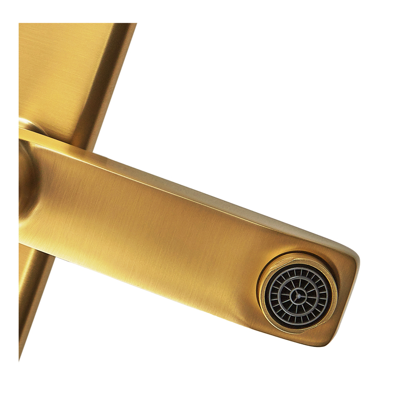 Душова колона Mixxus Premium VIRGO 009-J BRUSHED GOLD з термостатичним змішувачем,3 функції (MI6649)