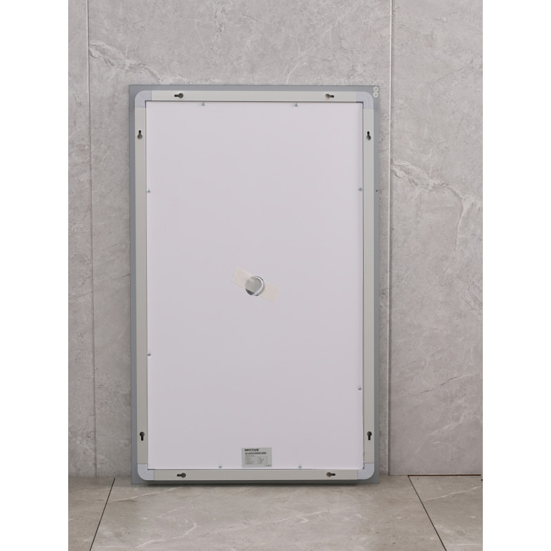 Дзеркало Mixxus HARD MR06-50x80-CASE з Led Touch, Anti-fog, димером, регулятором яскравості, годинн
