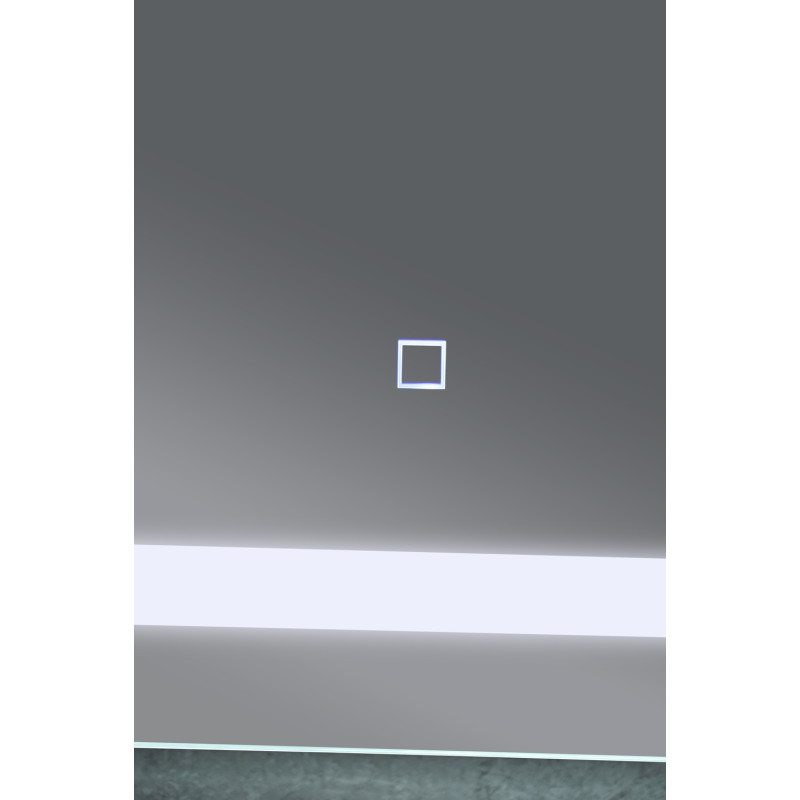 Дзеркало Mixxus TALL MR08-80x60-Reverse з Led Touch, Anti-fog, димером, регулятором яскравості (MI6