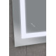 Дзеркало Mixxus TALL MR08-80x60-Reverse з Led Touch, Anti-fog, димером, регулятором яскравості (MI6