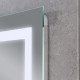 Дзеркало Mixxus TALL MR08-80x60-Reverse з Led Touch, Anti-fog, димером, регулятором яскравості (MI6