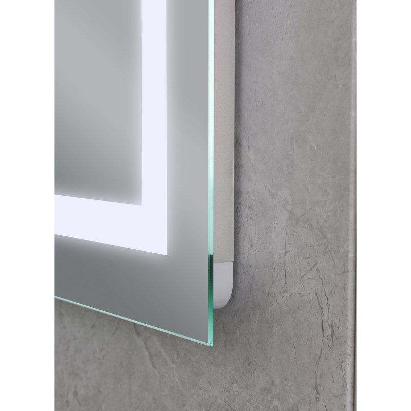 Дзеркало Mixxus TALL MR08-80x60-Reverse з Led Touch, Anti-fog, димером, регулятором яскравості (MI6
