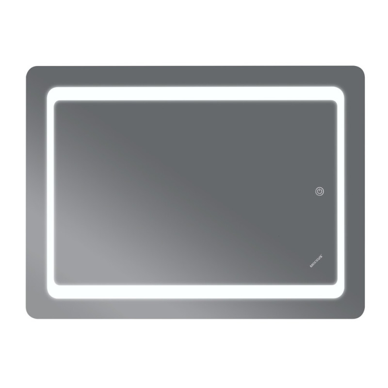 Дзеркало Mixxus TWEE MR09-80x60-Reverse з Led Touch, Anti-fog, димером, регулятором яскравості (MI6