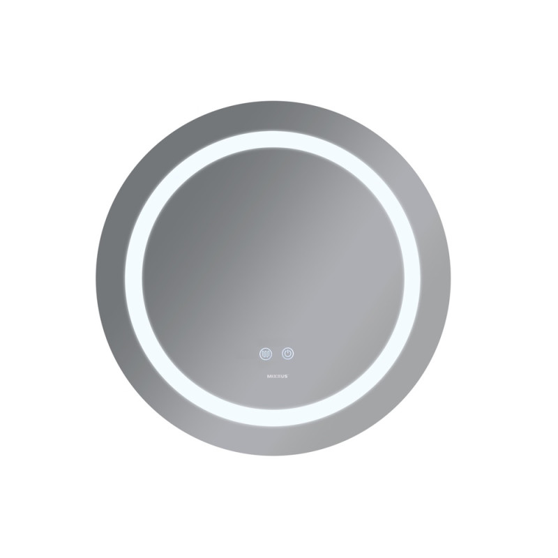 Дзеркало Mixxus PLAIN MC03-60 з Led Touch, Anti-fog, димером, регулятором яскравості (MI6662)