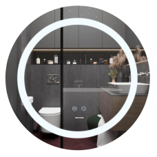 Дзеркало Mixxus PLAIN MC03-60 з Led Touch, Anti-fog, димером, регулятором яскравості (MI6662)