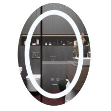 Дзеркало Mixxus PLAIN MV03-50x70 з Led Touch, Anti-fog, димером, регулятором яскравості (MI6664)