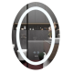 Дзеркало Mixxus PLAIN MV03-50x70 з Led Touch, Anti-fog, димером, регулятором яскравості (MI6664)
